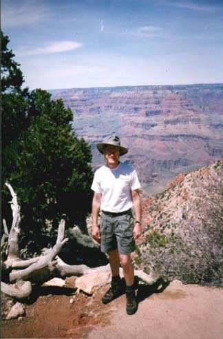 Dan at the trailhead